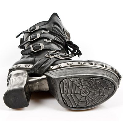  NOMADA NEGRO, ITALI NEGRO, PLATF. ZUECO NEGRO ACER New Rock M.Z006-C5  7
