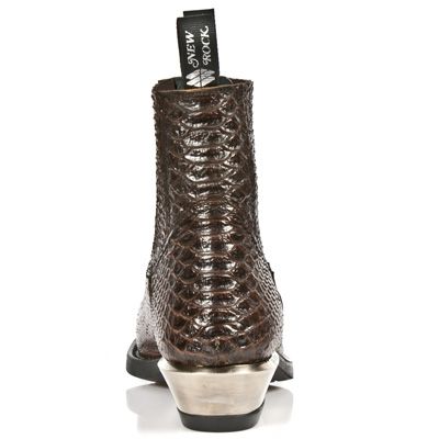  PITON MARRON, WEST NEGRO ACERO New Rock M.7953-S3  6