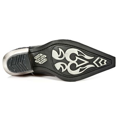  PITON NEGRO WEST NEGRO ACERO New Rock M.7953-S4  7