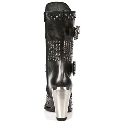  ITALI NEGRO, NOMADA NEGRO, BULL NEGRO TACON ACERO New Rock M.7983P-S1  6