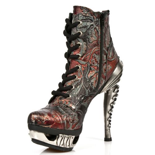  VINTAGE FLOWER ROJO, MAGNETO ACERO New Rock M.MAG016-S5  5