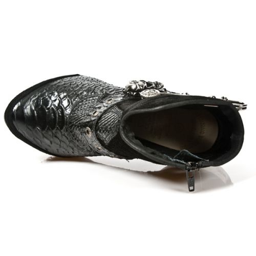  VELOUR NEGRO, PITON NEGRO, PITON NEGRO,MAGNETO A New Rock M.MAG032-S2  8