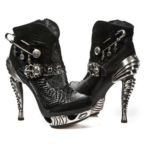  VELOUR NEGRO, PITON NEGRO, PITON NEGRO,MAGNETO A New Rock M.MAG032-S2  10