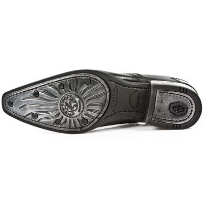  NOMADA NEGRO, PITON NEGRO, VIP-1 SUELA ACERO T AC New Rock M.NW118-S1  7