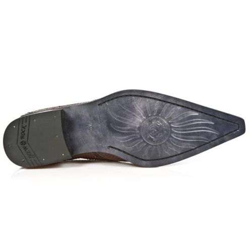  PITON MARRON, CUEROLITE M2 ACERO, GRAB SOL T.NEG New Rock M.2246-S22  7
