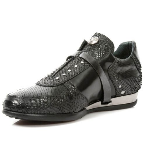  PITON NEGRO PULIK NEGRO HYBRID NEGRO CU&#209;A ACERO New Rock M.HY018-S1  5