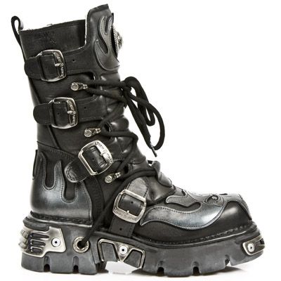  M.107-R20 ITALI NEGRO, PULIK ACERO, REACTOR NEGRO TOBERAS New Rock M.107-R20  1