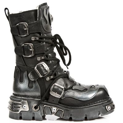  M.107-R20 ITALI NEGRO, PULIK ACERO, REACTOR NEGRO TOBERAS New Rock M.107-R20  2