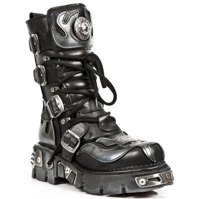  M.107-R20 ITALI NEGRO, PULIK ACERO, REACTOR NEGRO TOBERAS New Rock M.107-R20  3