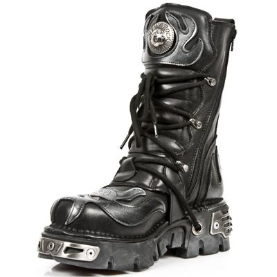  M.107-R20 ITALI NEGRO, PULIK ACERO, REACTOR NEGRO TOBERAS New Rock M.107-R20  5