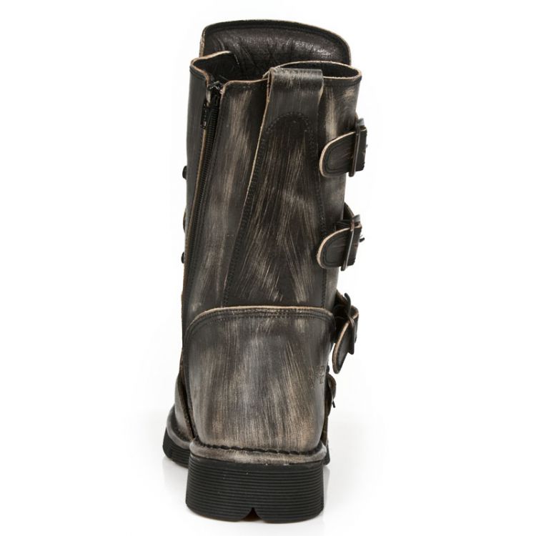  M.1473MTL-S1 VINTAGE ARA&#209;ADO NEGRO, PLANIING NEGRO SIN oxido New Rock M.1473MTL-S1  6