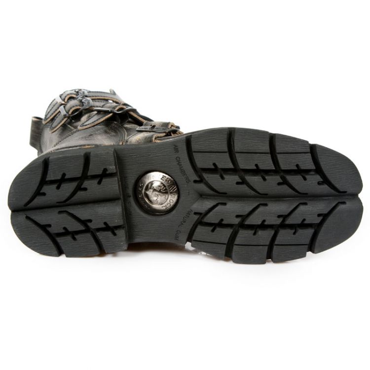  M.1473MTL-S1 VINTAGE ARA&#209;ADO NEGRO, PLANIING NEGRO SIN oxido New Rock M.1473MTL-S1  7