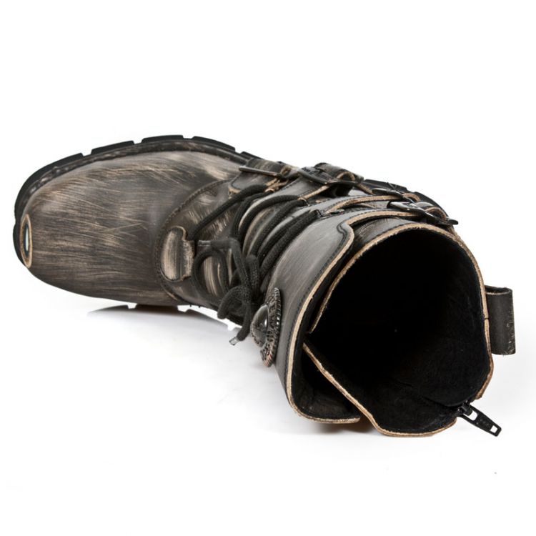  M.1473MTL-S1 VINTAGE ARA&#209;ADO NEGRO, PLANIING NEGRO SIN oxido New Rock M.1473MTL-S1  8