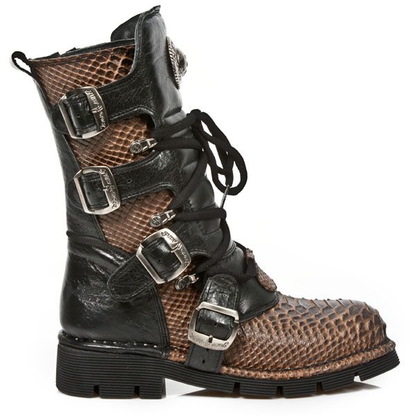  M.1473-S33 PITON MARRON, ROCK NEGRO, PLANING NEGRO SIN New Rock M.1473-S33  2