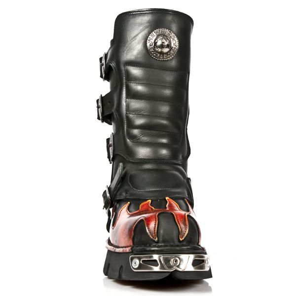 Ботинки M.1591-S2 ITALI NEGRO, PULIK FUEGO, REACTOR NEGRO TOBERAS New Rock M.1591-S2 Изображение 4