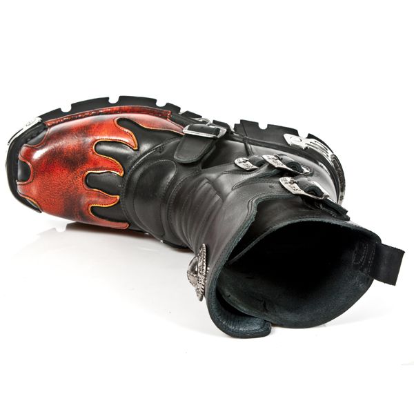 Ботинки M.1591-S2 ITALI NEGRO, PULIK FUEGO, REACTOR NEGRO TOBERAS New Rock M.1591-S2 Изображение 8