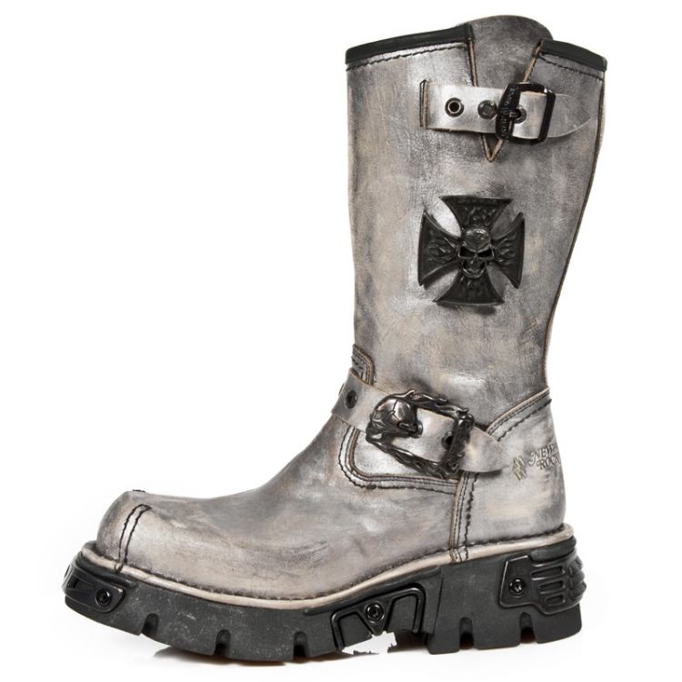  M.1601-C3 VINTAGE RASPADO ACERO REACTOR NEGRO TOBERAS OXIDO New Rock M.1601-C3  2