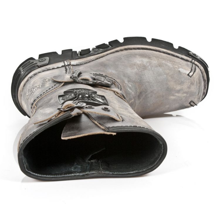  M.1601-C3 VINTAGE RASPADO ACERO REACTOR NEGRO TOBERAS OXIDO New Rock M.1601-C3  8