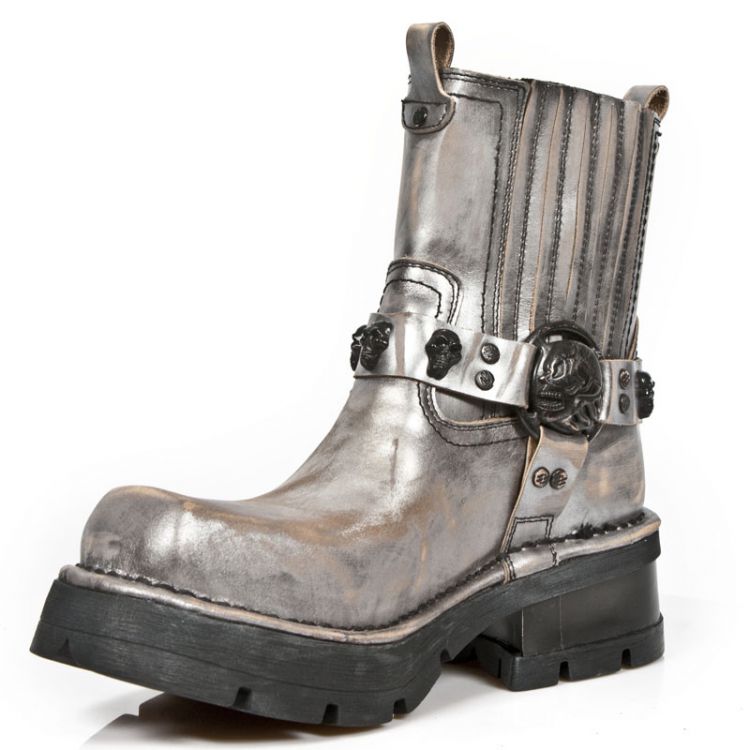  M.1621-R3 VINTAGE RASPADO ACERO REACTOR NEGRO TOBERAS OXIDO New Rock M.1621-R3  5