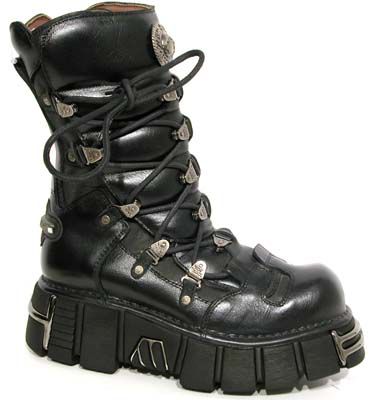  203 ITALI NEGRO NOMADA NEGRO TOWER NEGRO ACERO New Rock M.203-C3  1