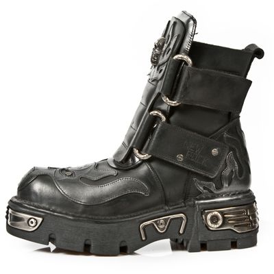  221 ITALI NEGRO ANTIK ACERO NEW REACTOR NEGRO TOBERAS New Rock M.221-C1  2