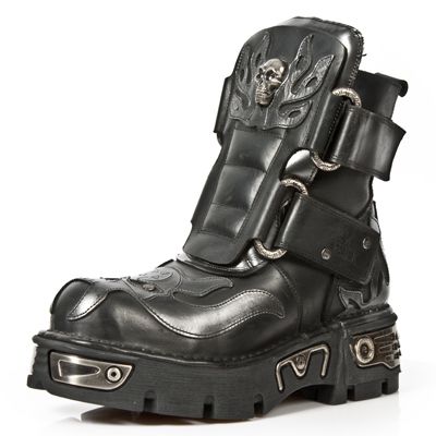  221 ITALI NEGRO ANTIK ACERO NEW REACTOR NEGRO TOBERAS New Rock M.221-C1  3