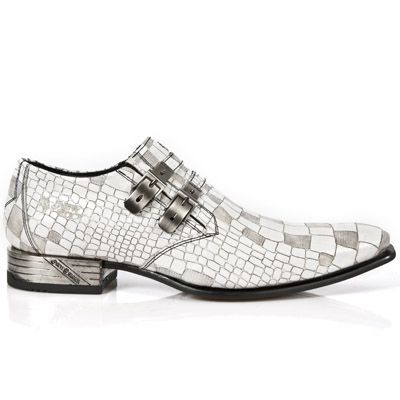  M.2246-C10 COCO TORREJON BLANCO VIP1 NEGRO TACON VIP ACERO New Rock M.2246-C10  2