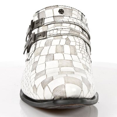  M.2246-C10 COCO TORREJON BLANCO VIP1 NEGRO TACON VIP ACERO New Rock M.2246-C10  4