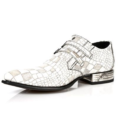  M.2246-C10 COCO TORREJON BLANCO VIP1 NEGRO TACON VIP ACERO New Rock M.2246-C10  5