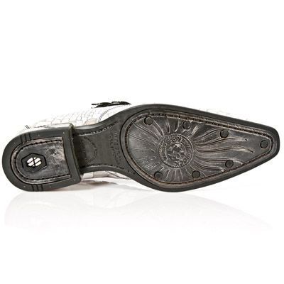  M.2246-C10 COCO TORREJON BLANCO VIP1 NEGRO TACON VIP ACERO New Rock M.2246-C10  7