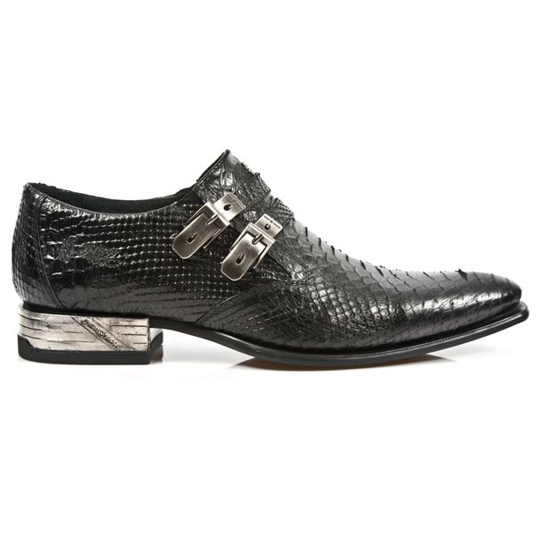  M.2246-C18 PITON NEGRO VIP SUELA GUM TACON VIP ACERO TAPA GU New Rock M.2246-C18  2