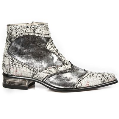  M.2283-C2 PITON BLANCO NEGRO BOX PLAMANE SOL TM2 ACERO T NEG New Rock M.2283-C2  1
