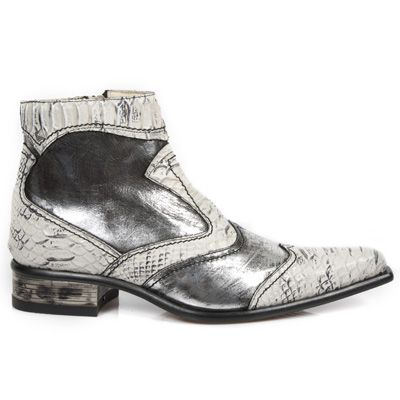  M.2283-C3 PITON BLANCO BOX PLAMENE SUELA SOL TACON M2 ACERO New Rock M.2283-C3  1