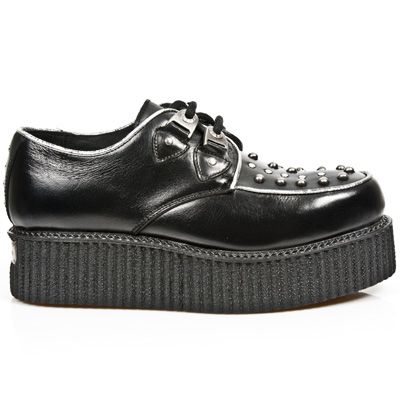  M.2416-C3 NOMADA NEGRO ITALI NEGRO BOX PLANE CREEPER NEGRO New Rock M.2416-C3  1