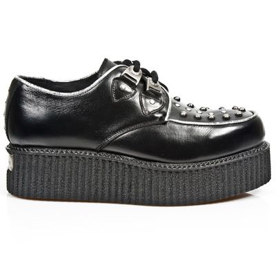  M.2416-C3 NOMADA NEGRO ITALI NEGRO BOX PLANE CREEPER NEGRO New Rock M.2416-C3  2