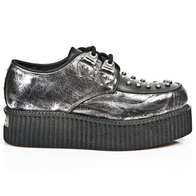  M.2416-C4 BOX PLANE ITALI NEGRO CREEPER NEGRO New Rock M.2416-C4  2