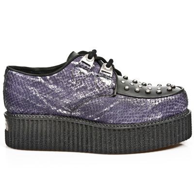  M.2416-C5 PITON PLISADO VIOLA ACERO ITALI NEGRO CREEPER NEGR New Rock M.2416-C5  1