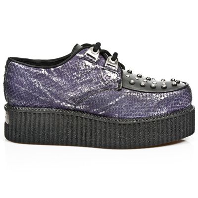  M.2416-C5 PITON PLISADO VIOLA ACERO ITALI NEGRO CREEPER NEGR New Rock M.2416-C5  2