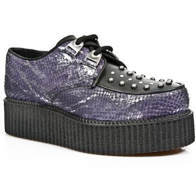  M.2416-C5 PITON PLISADO VIOLA ACERO ITALI NEGRO CREEPER NEGR New Rock M.2416-C5  3