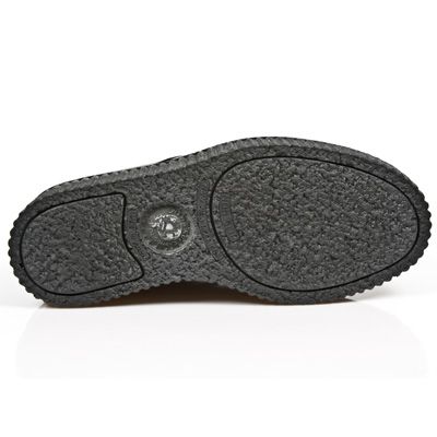  M.2416-C6 ITALI NEGRO NAPA BLANCA BOX PLANE CREEPER NEGRO New Rock M.2416-C6  7