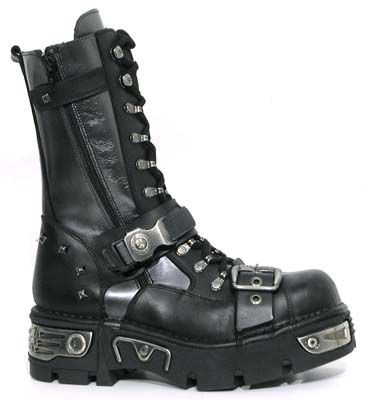  247 ITALI NEGRO ANTIK ACERO NEW REACTOR NEGRO TOBERAS New Rock M.247-C1  1