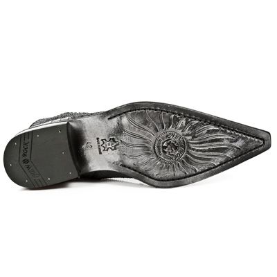  M.2609-C1 PITON NEGRO SUELA GRAB SOL T M2 ACERO TAPA NEGRA New Rock M.2609-C1  7