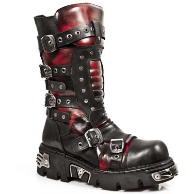  M.1020-R2 ITALI NEGRO, PULIK ROJO, REACTOR NEGRO TOBERAS New Rock M.1020-R2  3