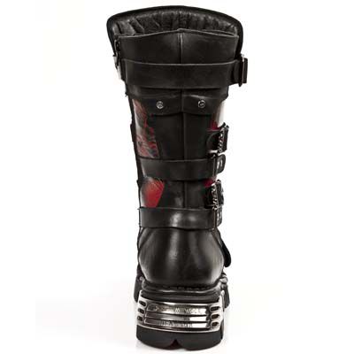  M.1020-R2 ITALI NEGRO, PULIK ROJO, REACTOR NEGRO TOBERAS New Rock M.1020-R2  6