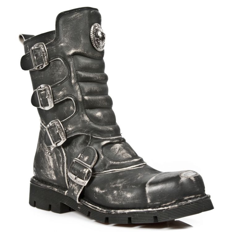  M.1471MTL-C1 VINTAGE RASPADO NEGRO, PLANING NEGRO SIN New Rock M.1471MTL-C1  3