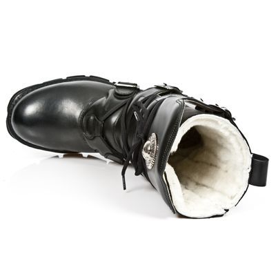 Ботинки M.1473B-C1 ITALI NEGRO ANTIK NEGRO PLANING NEGRO SIN COMFORT New Rock M.1473B-C1 Изображение 8