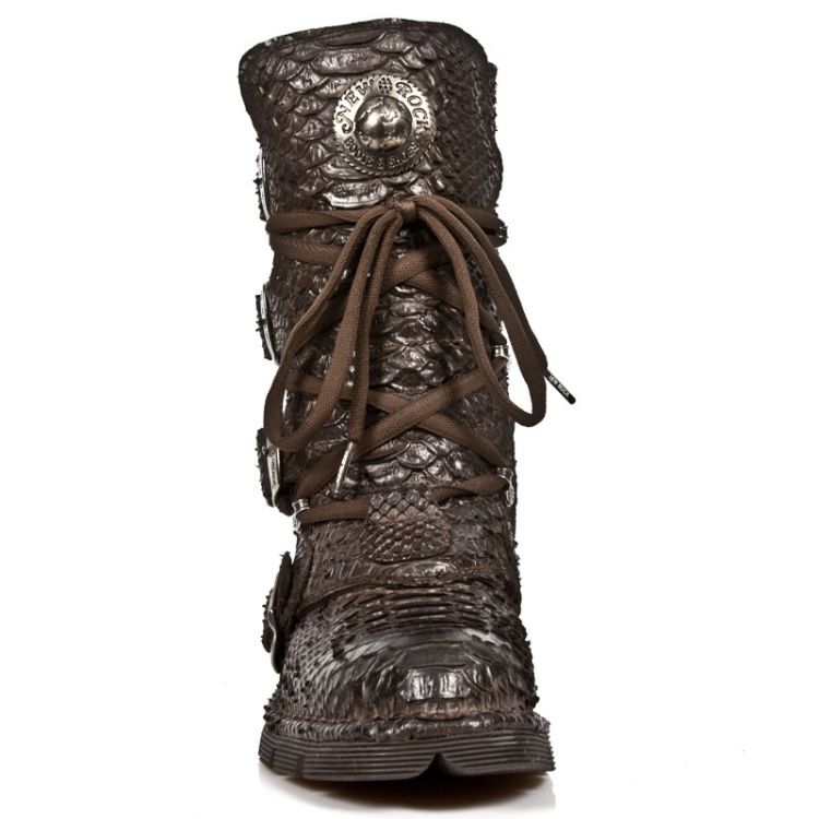  M.1473-C23 PITON RAW MARRON PLANING MARRON SIN COMFORT PLUS New Rock M.1473-C23  4