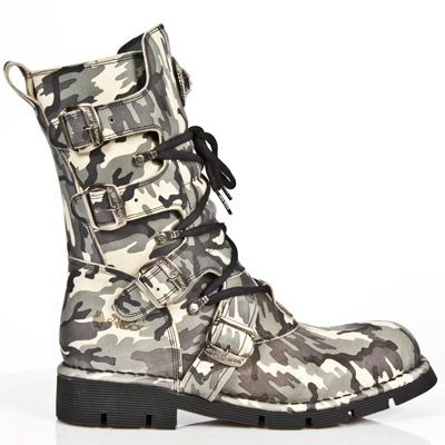  M.1473-R10 CAMUFLAJE GRIS, PLANING NEGRO SIN New Rock M.1473-R10 /  /  2
