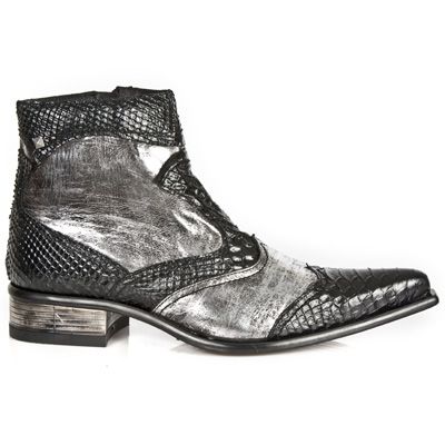  M.2283-R4 PITON NEGRO BOX PLAMANE SUELA SOL TACON M2 ACERO New Rock M.2283-R4  1