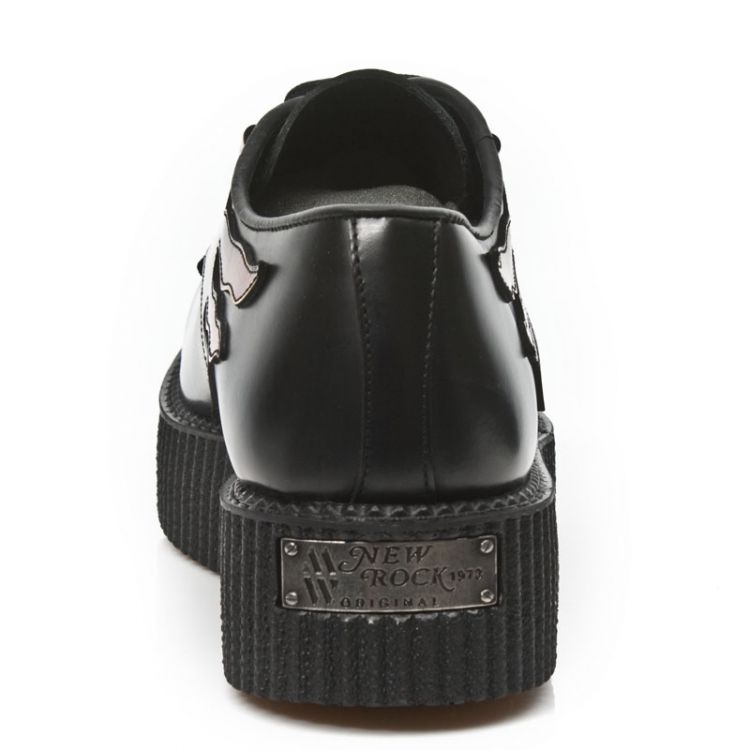  M.2400-R10 ANTIK NEGRO PULIK FUEGO CREEPERS NEGRO New Rock M.2400-R10  6